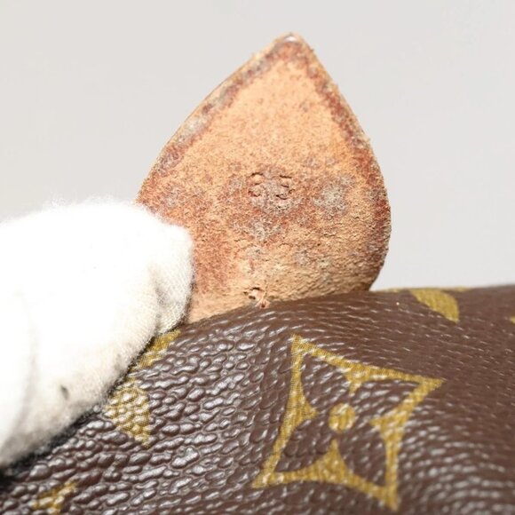 LOUIS VUITTON Monogram Sac Souple 35 Boston Bag M41626 LV Auth 136251 - Picture 10 of 16
